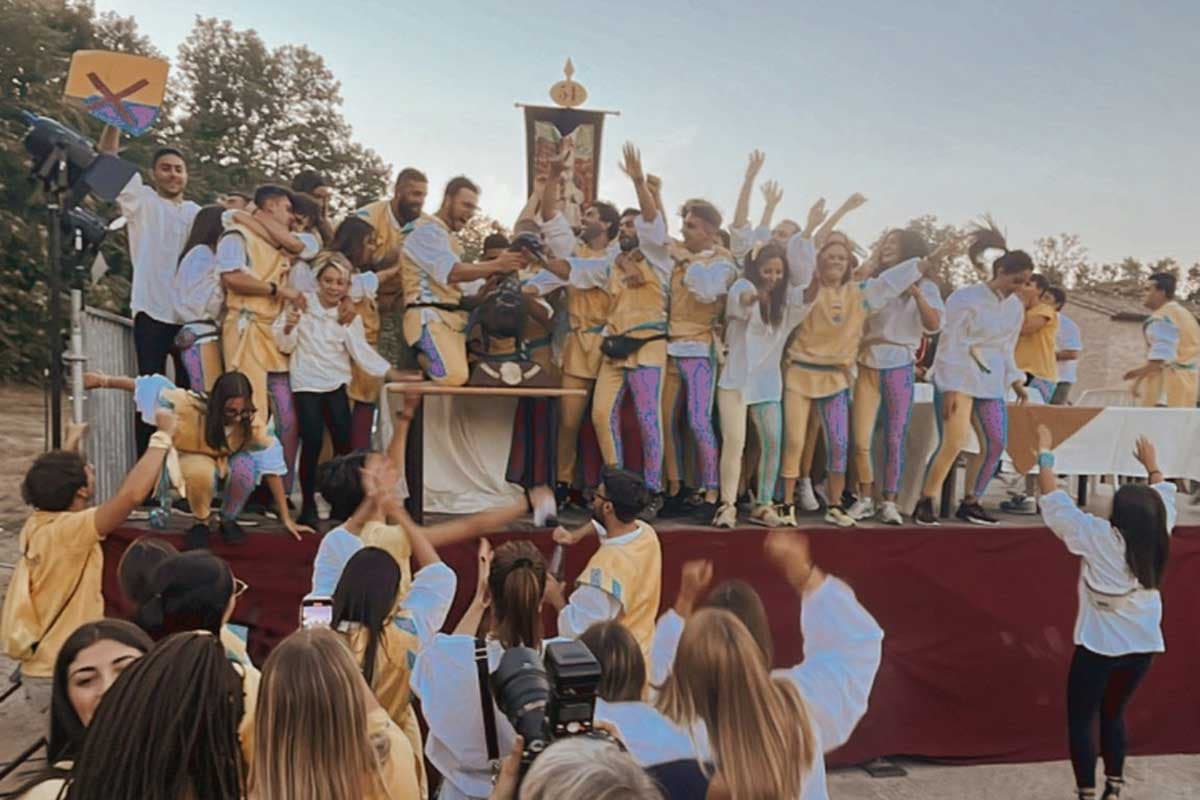 Fotografia del Palio dell'Oca di Cagli
