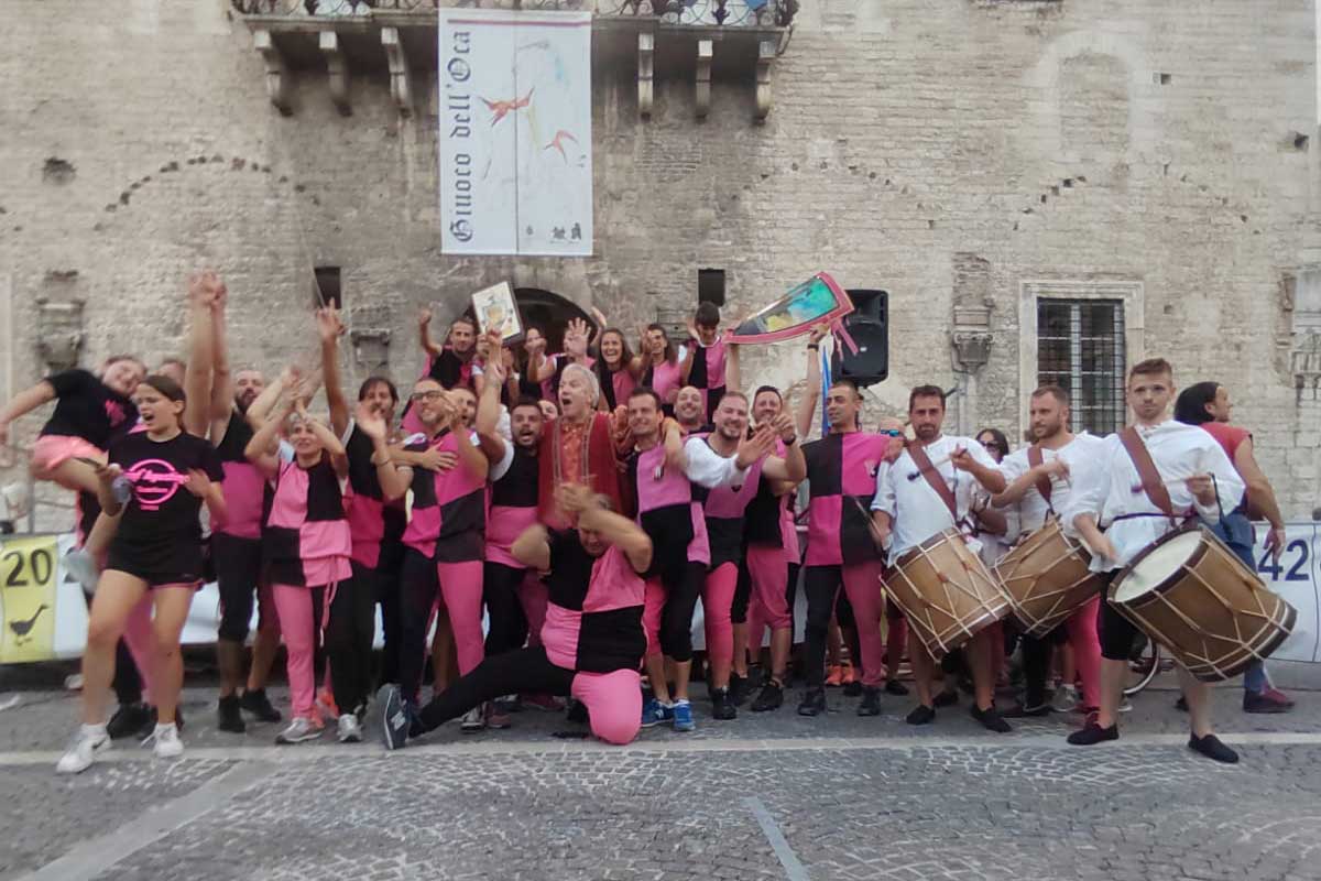 Fotografia del Palio dell'Oca di Cagli